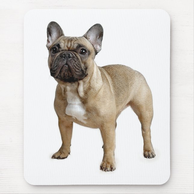 Love French Bulldog Puppy Dog Mousepad (Front)