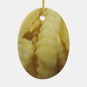 Love French Fries Ceramic Ornament