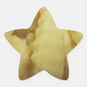 Love French Fries Star Sticker