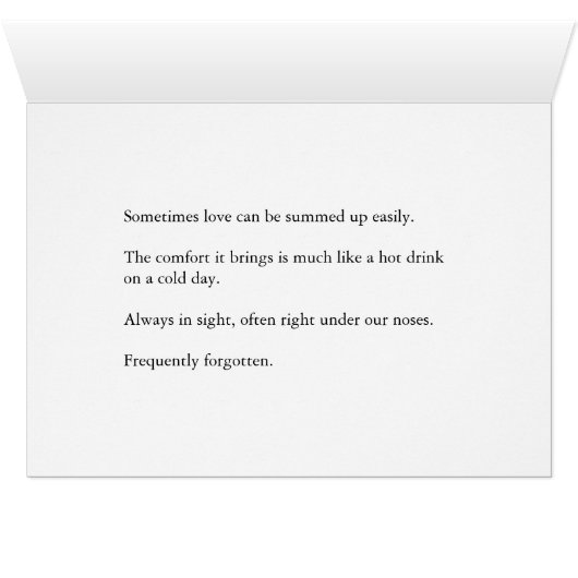 Love Frequently Forgotten (Inside Horizontal (Bottom))