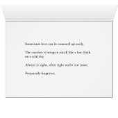 Love Frequently Forgotten Cards (Inside Horizontal (Bottom))