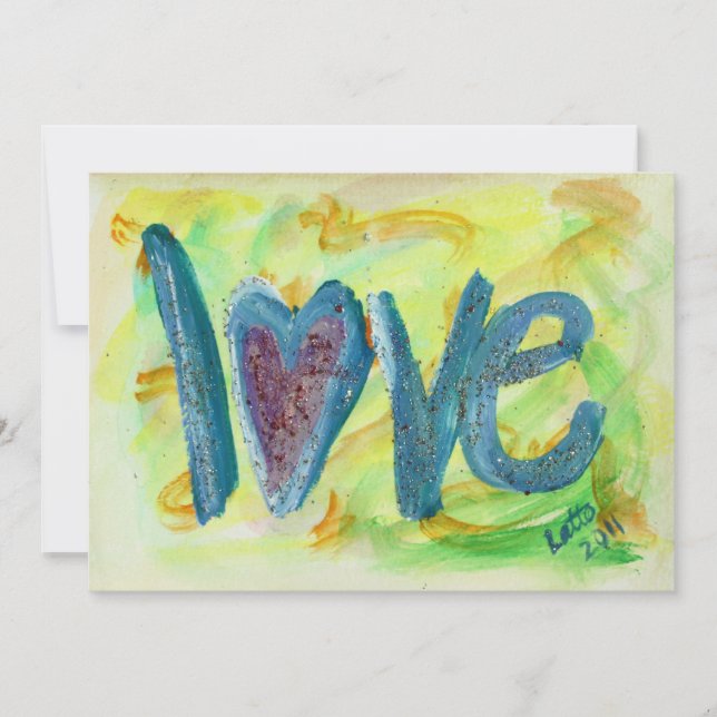 Love Fresh Spring Invitations or Announcements (Front)