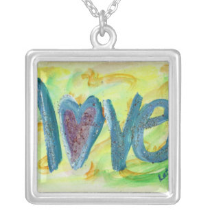 Love Fresh Spring Silver Charm Necklace