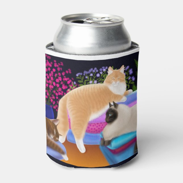 Love Freshly Folded Laundry Can Cooler (Can Front)