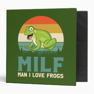 Love Frogs Binder