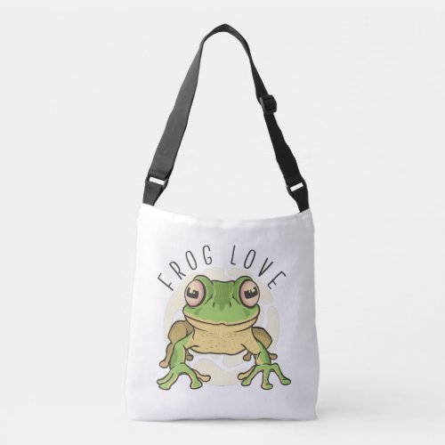 LOVE FROGS CROSSBODY BAG