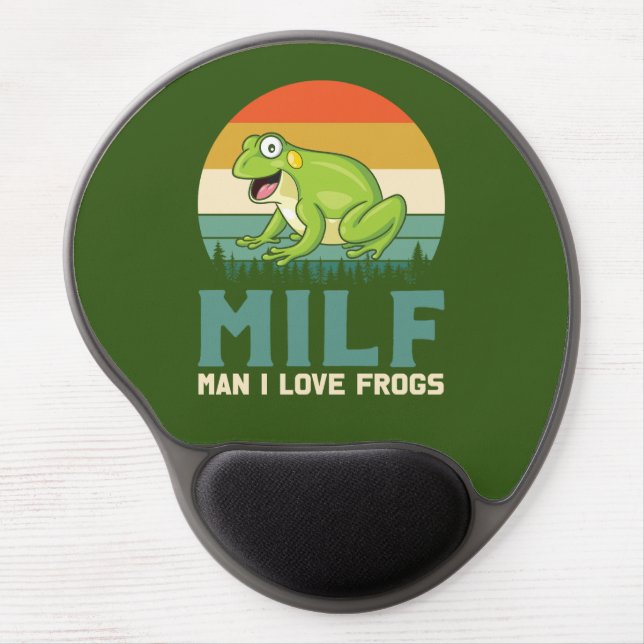 Love Frogs Gel Mouse Pad (Front)