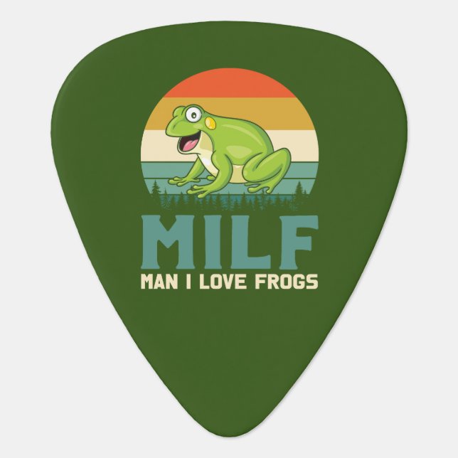 Love Frogs Guitar Picks (Front)