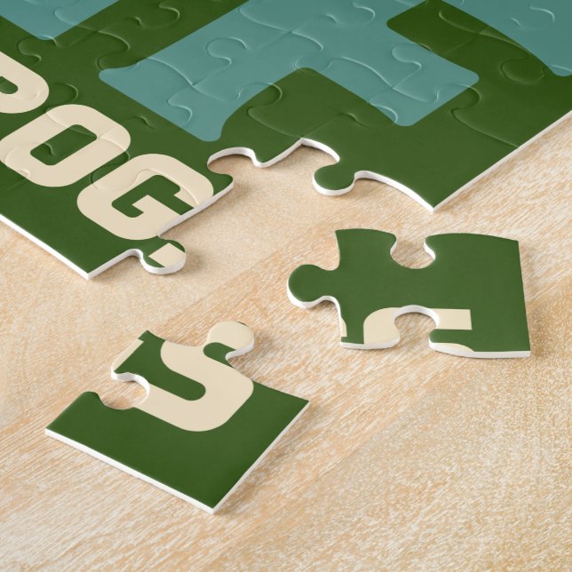 Love Frogs Jigsaw Puzzle (Side)