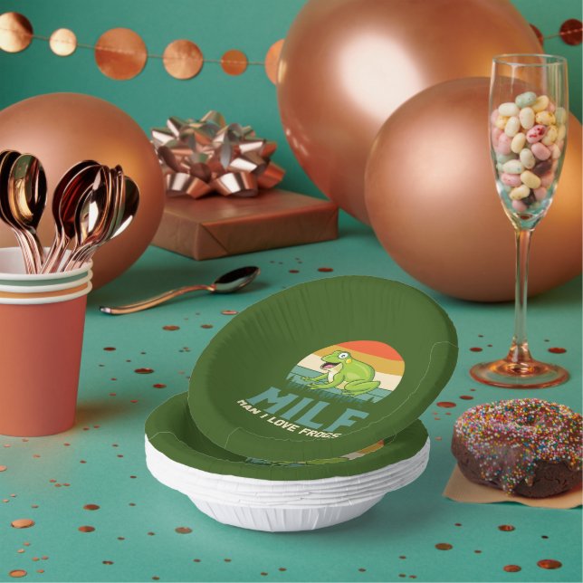 Love Frogs Paper Bowls (Multi)