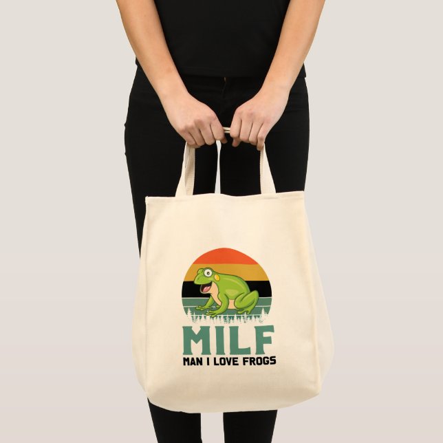 Love Frogs Tote Bag (Front (Product))