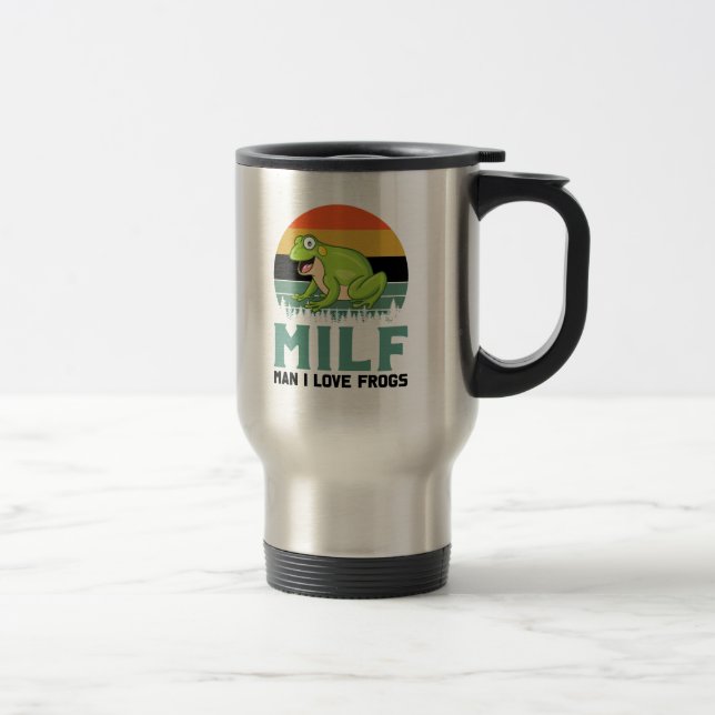 Love Frogs Travel Mug (Right)