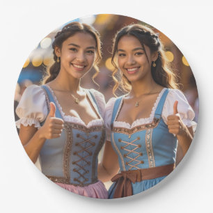 LOVE FROM BAVARIA PAPER PLATES