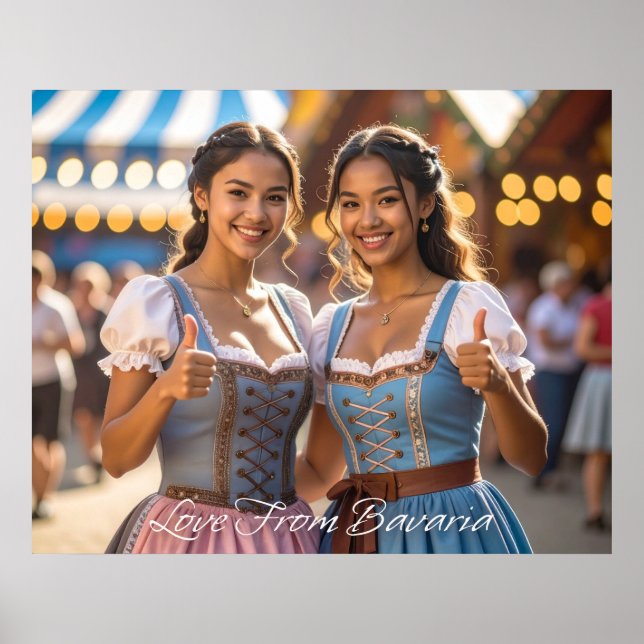 LOVE FROM BAVARIA POSTER (Front)