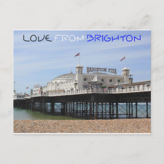 Love from Brighton Postcard