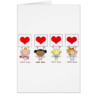 Love from Different Nationalities Cards