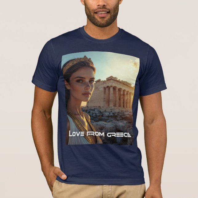 LOVE FROM GREECE T-Shirt (Front)