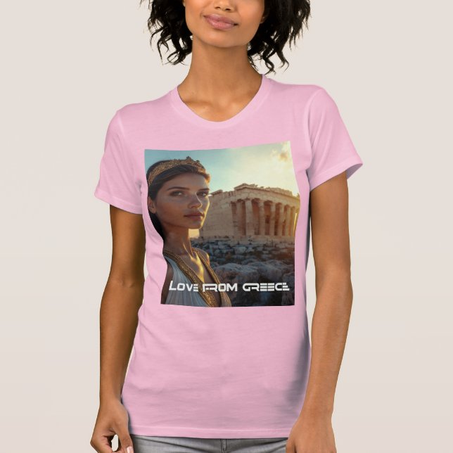 LOVE FROM GREECE T-Shirt (Front)