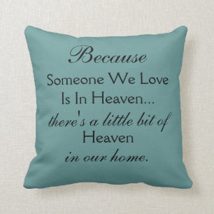 Love from Heaven Throw Pillow