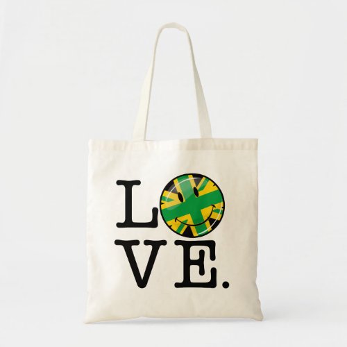 Love from Jamaica and Britain Tote Bag