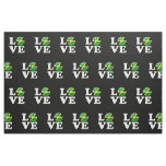 Love from Jamaica Smiling Flag Fabric