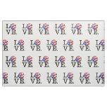 Love From Puerto Rico Fabric