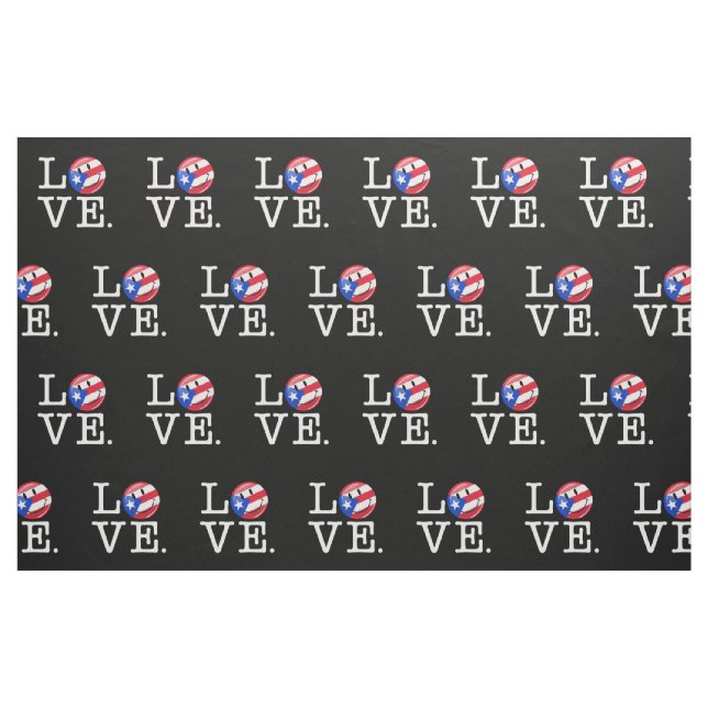 Love From Puerto Rico Fabric (Fat Quarter)
