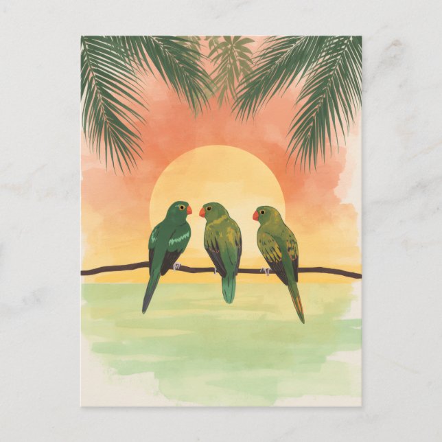 Love from the yard postcard (Front)