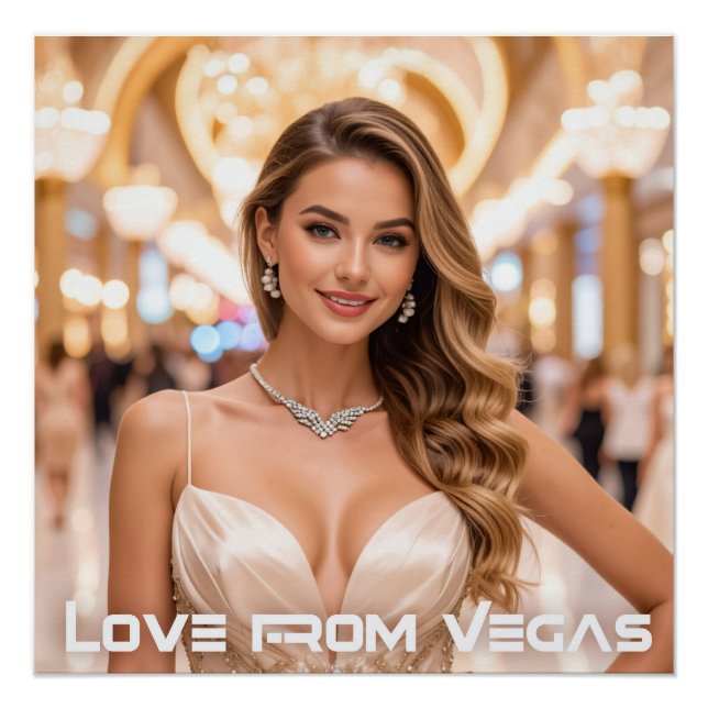 LOVE FROM VEGAS POSTER (Front)