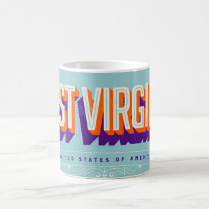 LOVE from West Virginia  USA Coffee Mug