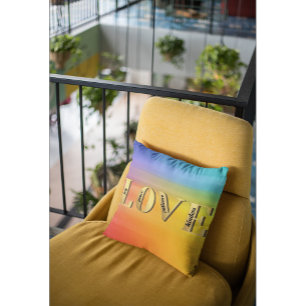 LOVE-Fruits of God's Spirit Christain Faith Throw Pillow