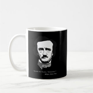 Love Funny Man Criminal Edgar Detective Allan Poe Coffee Mug