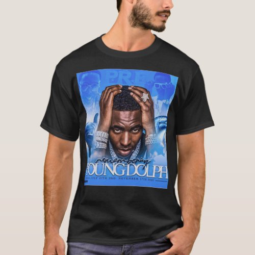 Love Funny Man Young Dolph Gifts For Everyone T_Shirt