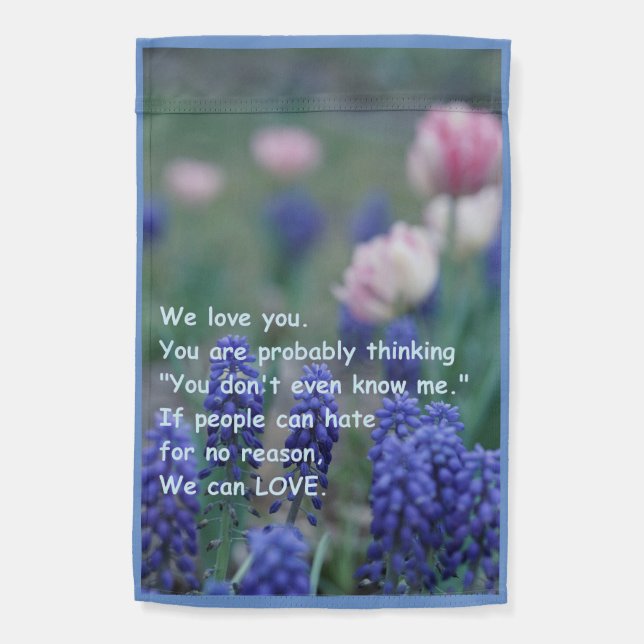 Love Garden Flag (Back)