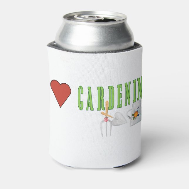 Love Gardening Can Cooler (Can Back)