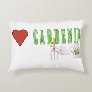 Love Gardening Decorative Pillow