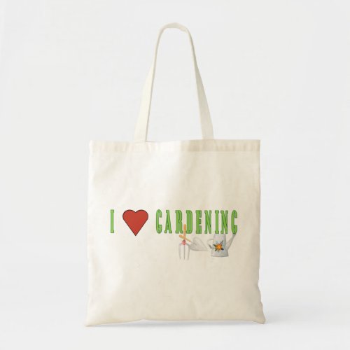 Love Gardening Tote Bag