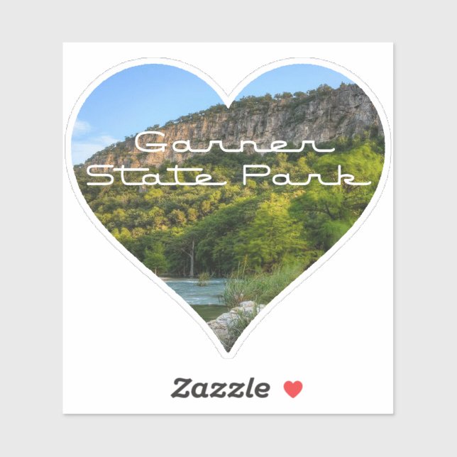 Love Garner State Park Sticker (Sheet)