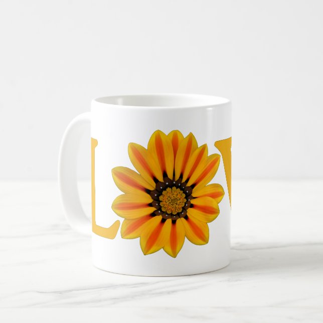 Love Gazania Coffee Mug (Front Left)