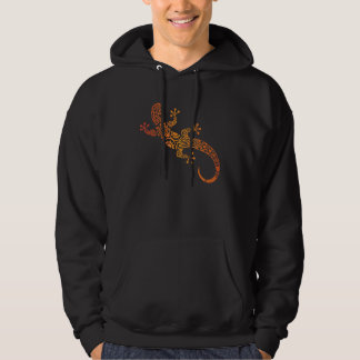 Love Geckos Tribal Lizard Chameleon Gecko Tattoo Hoodie