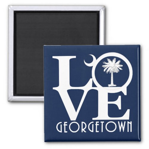 LOVE Georgetown SC Magnet