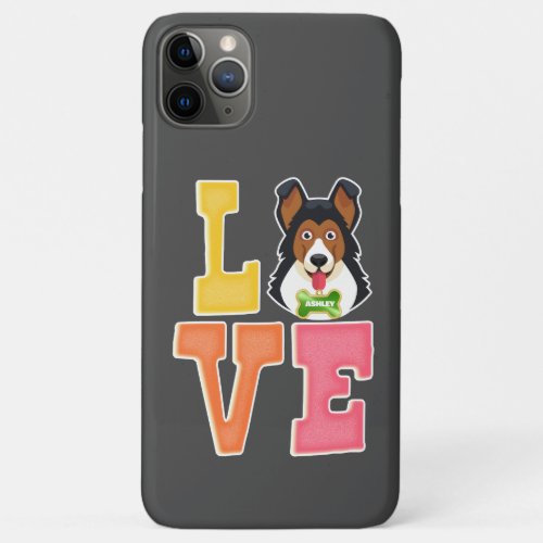 Love German Shepherd  Cute Dog Dad Dog Mom iPhone 11 Pro Max Case