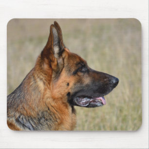 Love German Shepherd Puppy Dog Mousepad