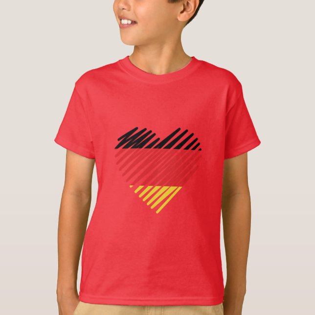 Love Germany Pride T-Shirt (Front)