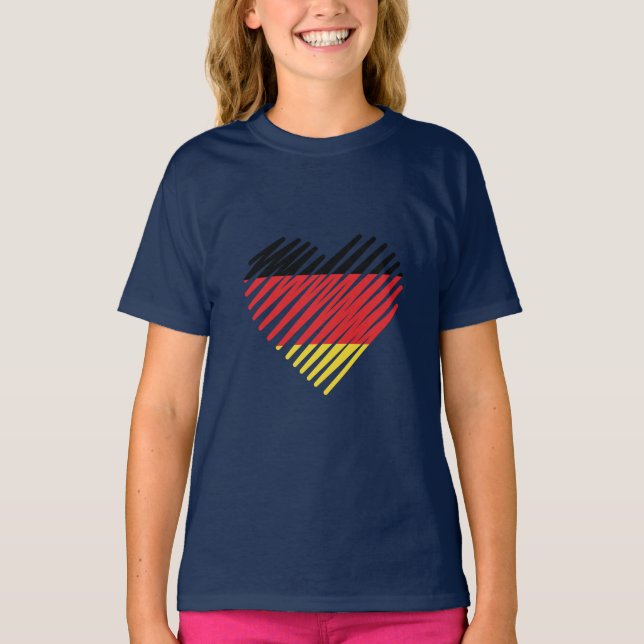 Love Germany Pride T-Shirt (Front)