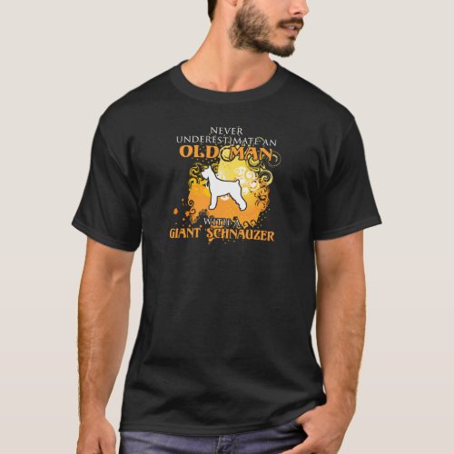love Giant Schnauzer Funny Gift T_Shirt