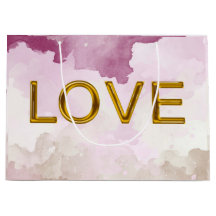 'LOVE' gift bag (size Large)