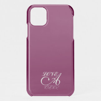 LOVE GIFT FOR MOM DAD SISTER DAUGHTER BROTHER iPhone 11 CASE
