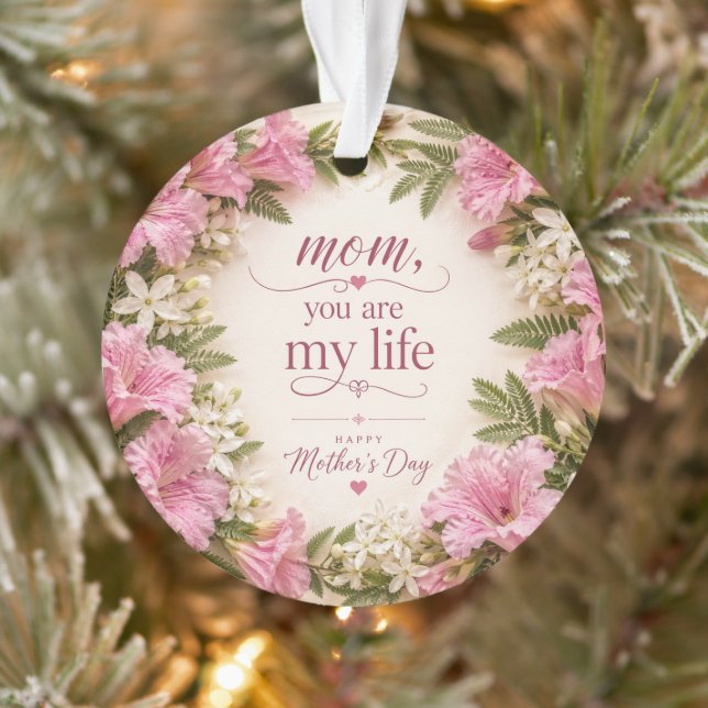 LOVE GIFT FOR MOTHER'S DAY  ORNAMENT (Tree)