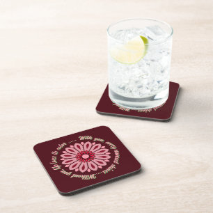 LOVE GIFT HUSBAND WIFE GIRLFRIEND BOYFRIEND FRIEND BEVERAGE COASTER